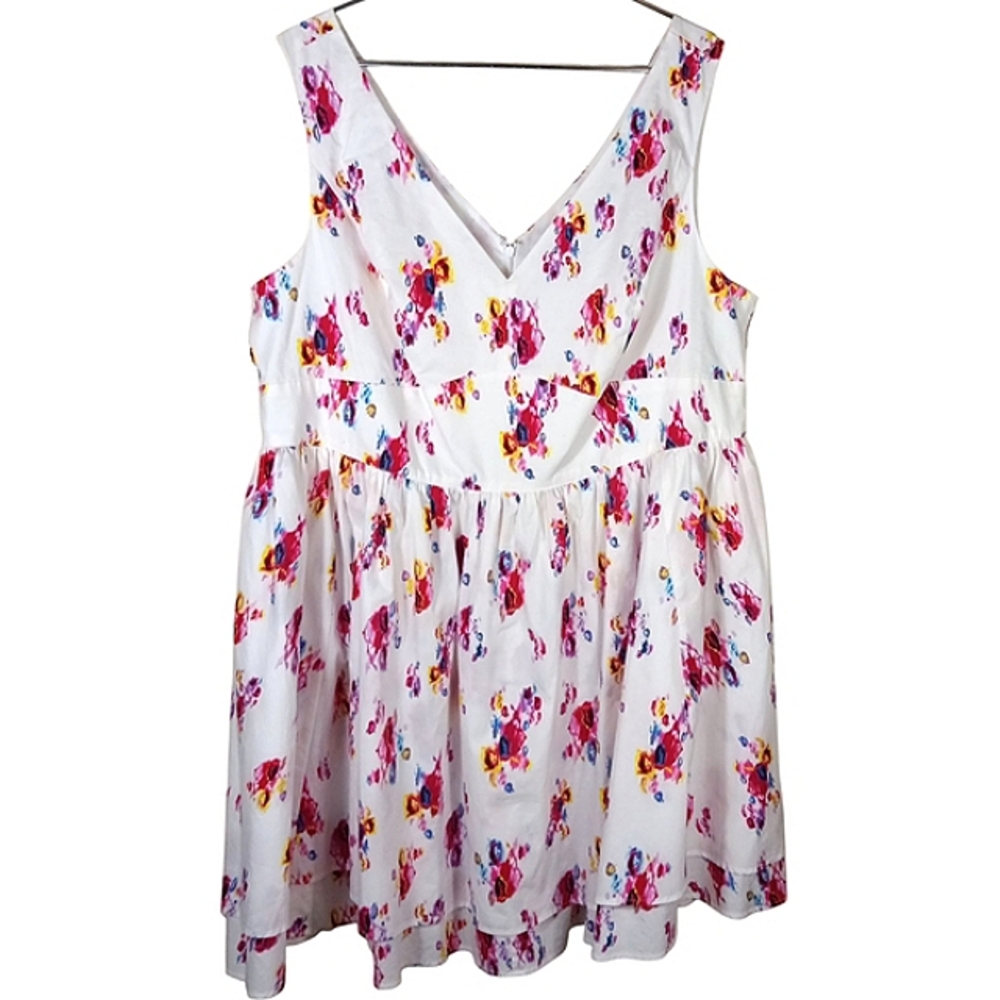Prabal Gurung Floral Sleeveless Midi Dress - Picture 3 of 6